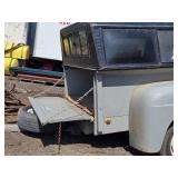 Used Ford Truck Bed Trailer with Topper