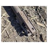 Used Wooden Agricultural Box Trailer with Steel Frame