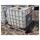 275-Gallon Tote Container with Metal Cage