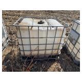 275-Gallon Tote Container with Metal Cage