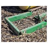 Pair of Used Agricultural Saddle Tanks with Mounting Brackets - 110 Gallons Each