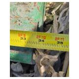 Pair of Used Agricultural Saddle Tanks with Mounting Brackets - 110 Gallons Each