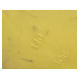 Pair of Used Agricultural Saddle Tanks with Mounting Brackets - 110 Gallons Each