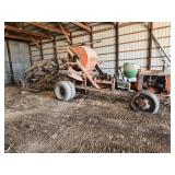 Vintage Badger Tiling / Trenching Machine - This Unit Runs! - Off Site NW of Fairfax, Removal Will Need to be Arranged