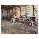 Vintage Badger Tiling / Trenching Machine - This Unit Runs! - Off Site NW of Fairfax, Removal Will Need to be Arranged