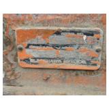 Vintage Badger Tiling / Trenching Machine - This Unit Runs! - Off Site NW of Fairfax, Removal Will Need to be Arranged