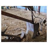 Vintage Badger Tiling / Trenching Machine - This Unit Runs! - Off Site NW of Fairfax, Removal Will Need to be Arranged