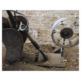 Vintage Badger Tiling / Trenching Machine - This Unit Runs! - Off Site NW of Fairfax, Removal Will Need to be Arranged