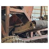 Vintage Badger Tiling / Trenching Machine - This Unit Runs! - Off Site NW of Fairfax, Removal Will Need to be Arranged