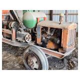 Vintage Badger Tiling / Trenching Machine - This Unit Runs! - Off Site NW of Fairfax, Removal Will Need to be Arranged