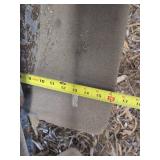 Vintage Badger Tiling / Trenching Machine - This Unit Runs! - Off Site NW of Fairfax, Removal Will Need to be Arranged