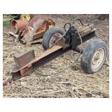 Heavy Duty Hydraulic Log Splitter on Wheels