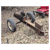 Heavy Duty Hydraulic Log Splitter on Wheels