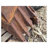 Hensley Excavator Trench Bucket Attachment with Teeth 15 1/2" Wide