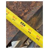 Used Rusted Steel Lawn Roller - 4