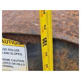 Used Rusted Steel Lawn Roller - 4