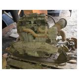 Vintage Honda Engine with Component Parts - Unsure of working condition, goes with Lot 35