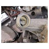 Vintage Honda Engine with Component Parts - Unsure of working condition, goes with Lot 35