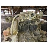 Vintage Honda Engine with Component Parts - Unsure of working condition, goes with Lot 35