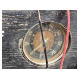 Rusty Chassis Frame with Steering Wheel and Automotive Components - Volkswagen