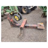 Rusty Chassis Frame with Steering Wheel and Automotive Components - Volkswagen