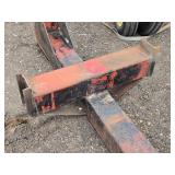 Rusty Chassis Frame with Steering Wheel and Automotive Components - Volkswagen