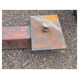 Rusty Chassis Frame with Steering Wheel and Automotive Components - Volkswagen