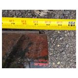 Rusty Chassis Frame with Steering Wheel and Automotive Components - Volkswagen