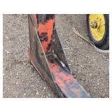 Rusty Chassis Frame with Steering Wheel and Automotive Components - Volkswagen