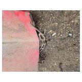 50" Long Metal Auger Hopper