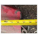 50" Long Metal Auger Hopper