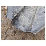 47" Poly Auger Hopper