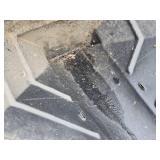 47" Poly Auger Hopper