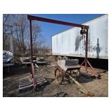 Industrial Gantry Crane with Spur Geared Hoist