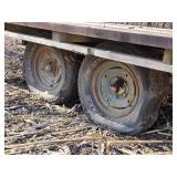 Flatbed Trailer with Hitch for Farm/Yard Use