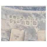 2 Used Farm Tires, Sizes 7.75-14 and 8.25-14