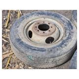 Lot 3 - 16" Used Tires on Rims