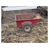 Vintage Minnesota Metal Wheelbarrow