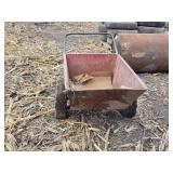 Vintage Minnesota Metal Wheelbarrow