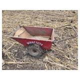 Vintage Minnesota Metal Wheelbarrow