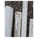 Collection of Assorted PVC Pipes, Various Lengths and Widths