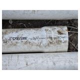 Collection of Assorted PVC Pipes, Various Lengths and Widths