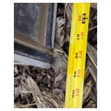 Used Truck Bed Camper Shell with 1 Broken Window Total Length 8