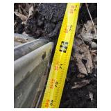 Used Truck Bed Camper Shell with 1 Broken Window Total Length 8