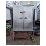 Huge Homemade Smoker made from an Industrial Traulsen Fridge - Width Excluding Exhaust Pipes 4