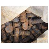 18 x 12 Barrel Filled with Hex Bolts