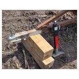 Large Mobile Barrel Smoker Grill on Wheels