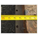 Used Heavy Duty Wooden Workbench with Vise and Power Outlets