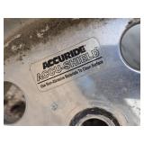 Damaged  445/50 R22.5 Trailer on Aluminum Rim