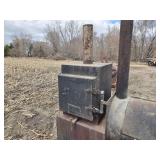 Used Mobile Barbecue Smoker Trailer with Dual Chambers